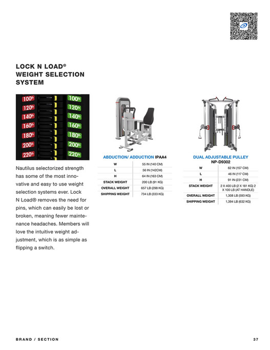 PickUp USA Franchise Company Core Health & Fitness Brochure Page 37