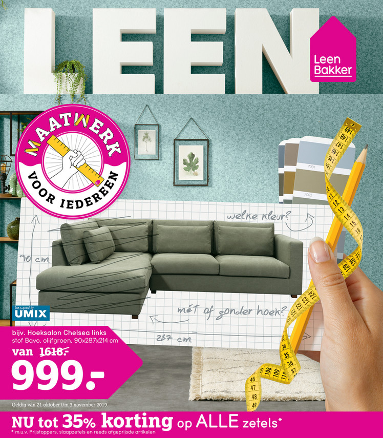 Leen Bakker folder van 21/10/2019 tot 03/11/2019 - Weekpromoties 43