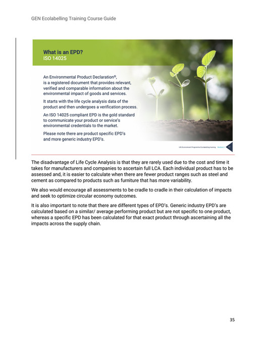 Global Ecolabelling Network - English Course Guide - Page 34-35 ...