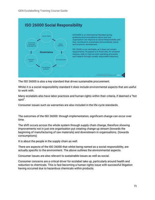 Global Ecolabelling Network - English Course Guide - Page 68-69 ...