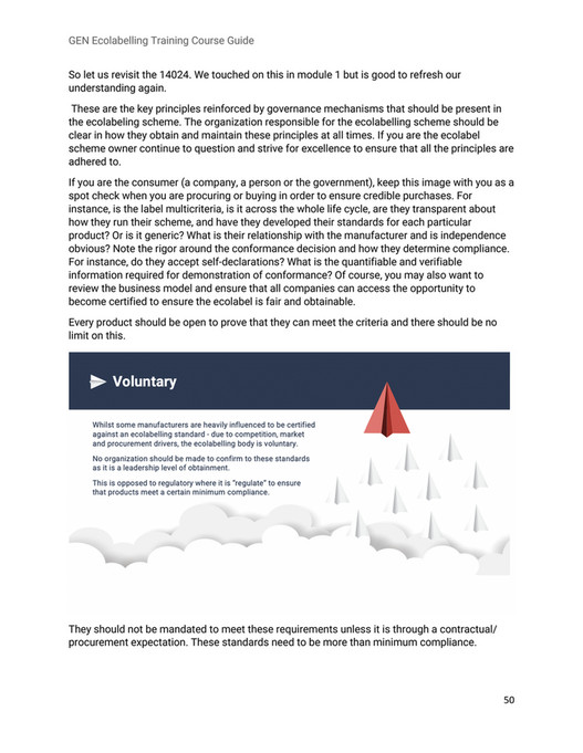 Global Ecolabelling Network - English Course Guide - Page 48-49 ...