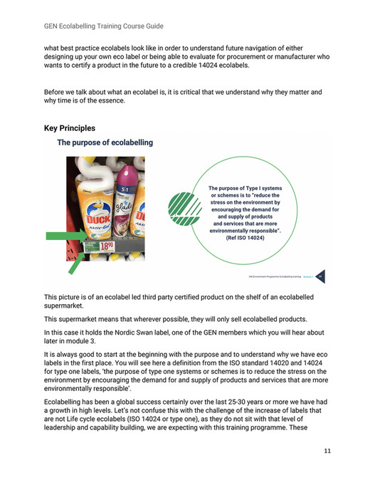 Global Ecolabelling Network - English Course Guide - Page 10-11 ...