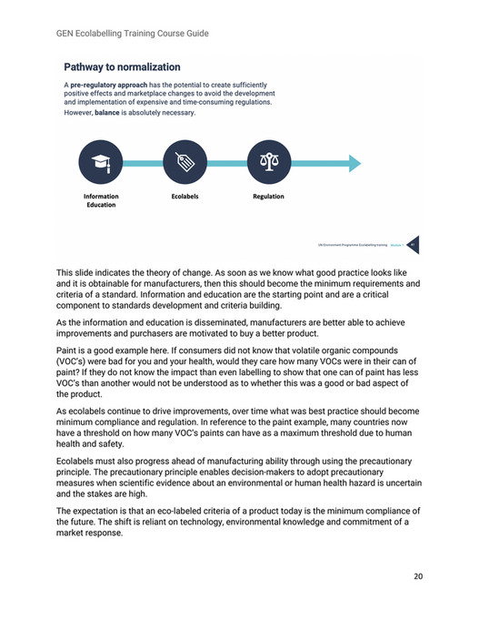 Global Ecolabelling Network - English Course Guide - Page 22-23 ...