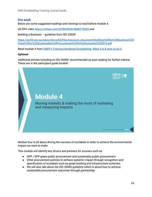 Global Ecolabelling Network - English Course Guide - Page 62-63 ...