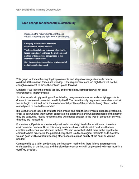 Global Ecolabelling Network - English Course Guide - Page 22-23 ...