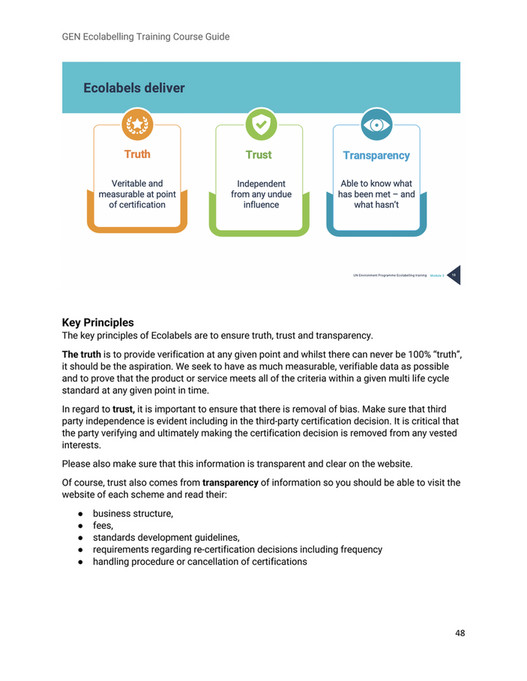 Global Ecolabelling Network - English Course Guide - Page 48-49 ...