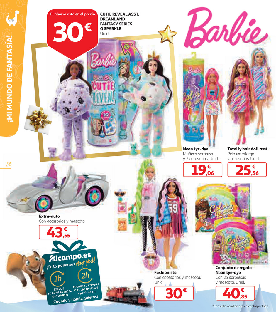 Barbie color reveal discount alcampo