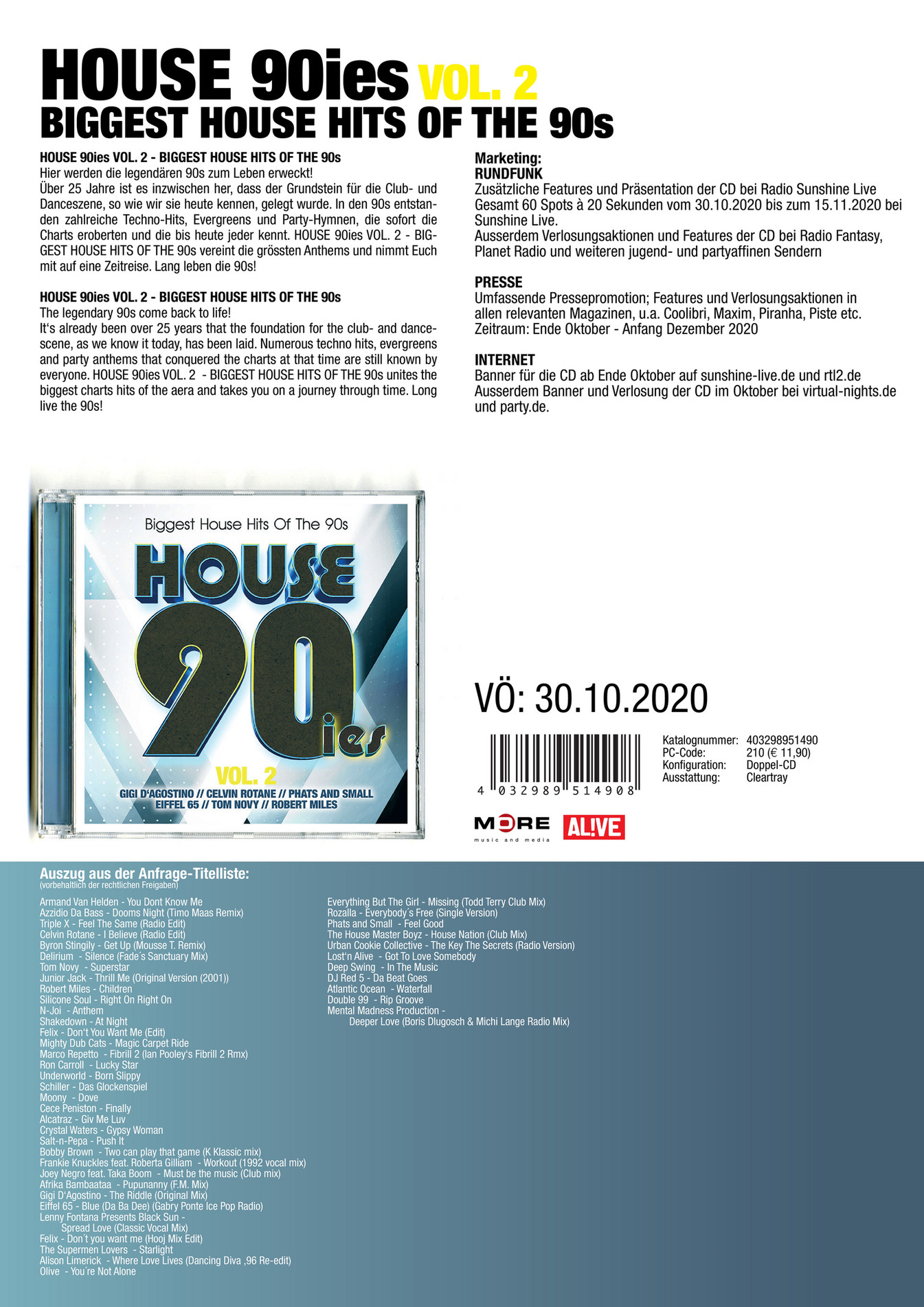 Alive Ag Kw40 Katalog Musik Seite 6 7
