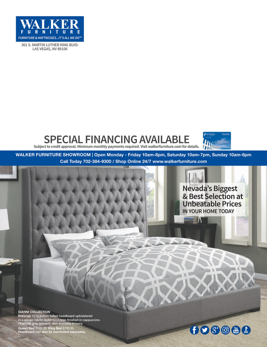 Walker Furniture Comforts Of Home Spring 2018 Page 58 59
