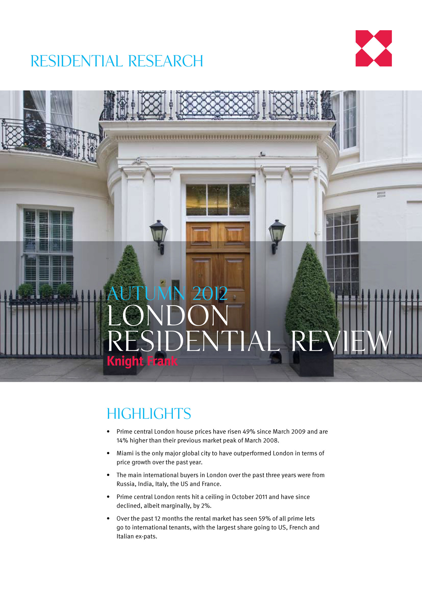 EXPATMONEY Knight Frank London Residential Review Page 1 