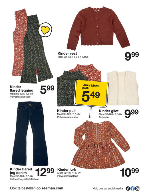 Kinder vest