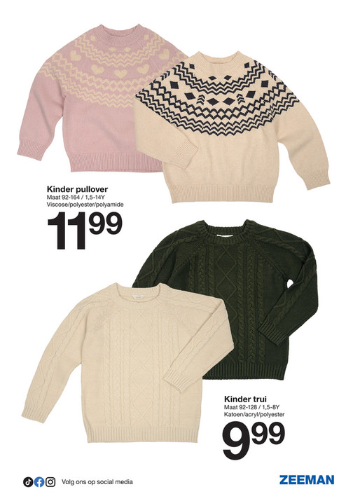 Kinder pullover