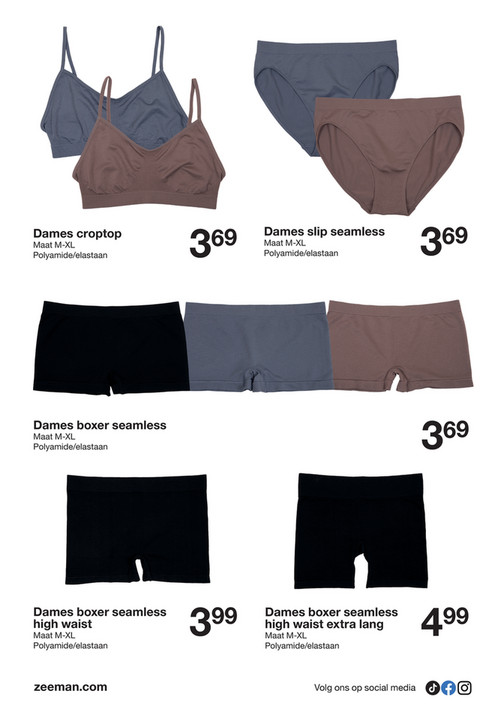 Dames croptop