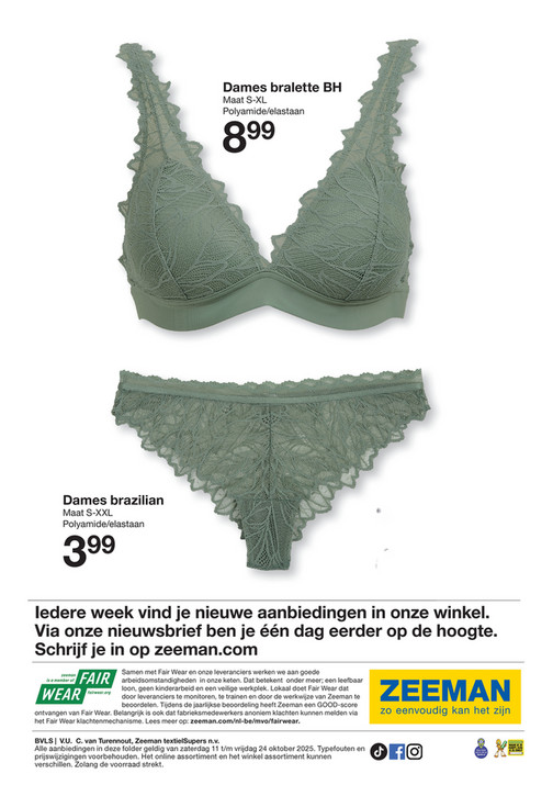 Dames bralette BH