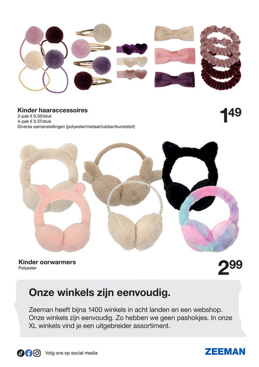 Kinder haaraccessoires