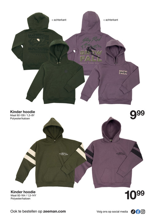 Kinder hoodie