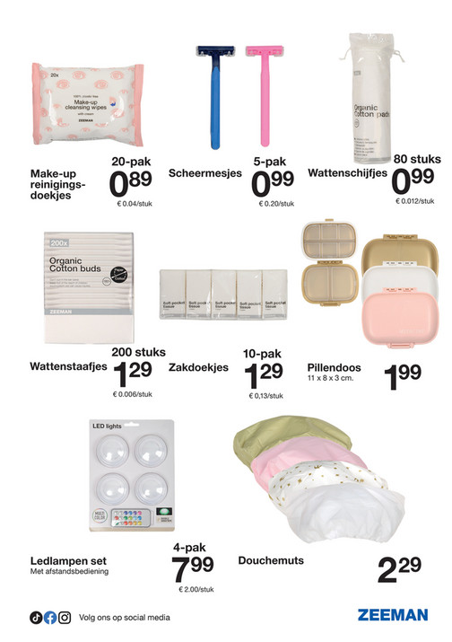 Make-up reinigings-doekjes