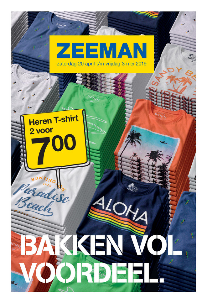 Zeeman folder van 20/04/2019 tot 03/05/2019 - Weekpromoties 17