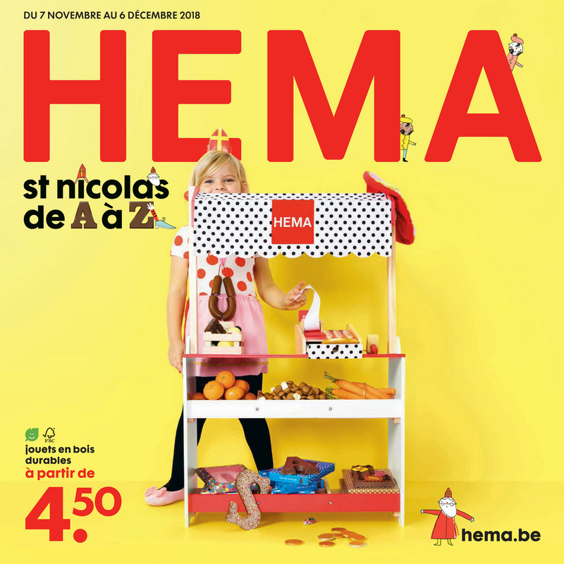 Folder Hema du 07/11/2018 au 06/12/2018 - Promotions de la semaine 45