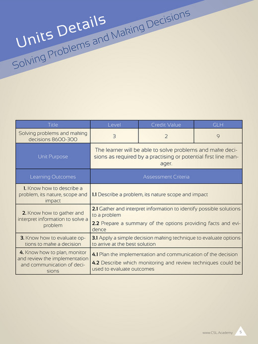 CSL Academy - ILM Level 3 Diploma -- CSL Academy - Page 1 - Created ...