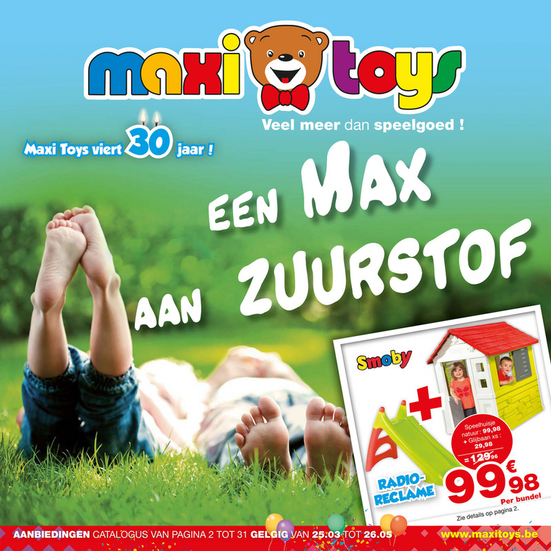 Maxi Toys folder van 11/04/2019 tot 26/05/2019 - Maandpromoties