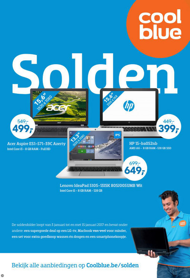 Coolblue folder van 04/01/2017 tot 15/01/2017 - Solden Folder Coolblue