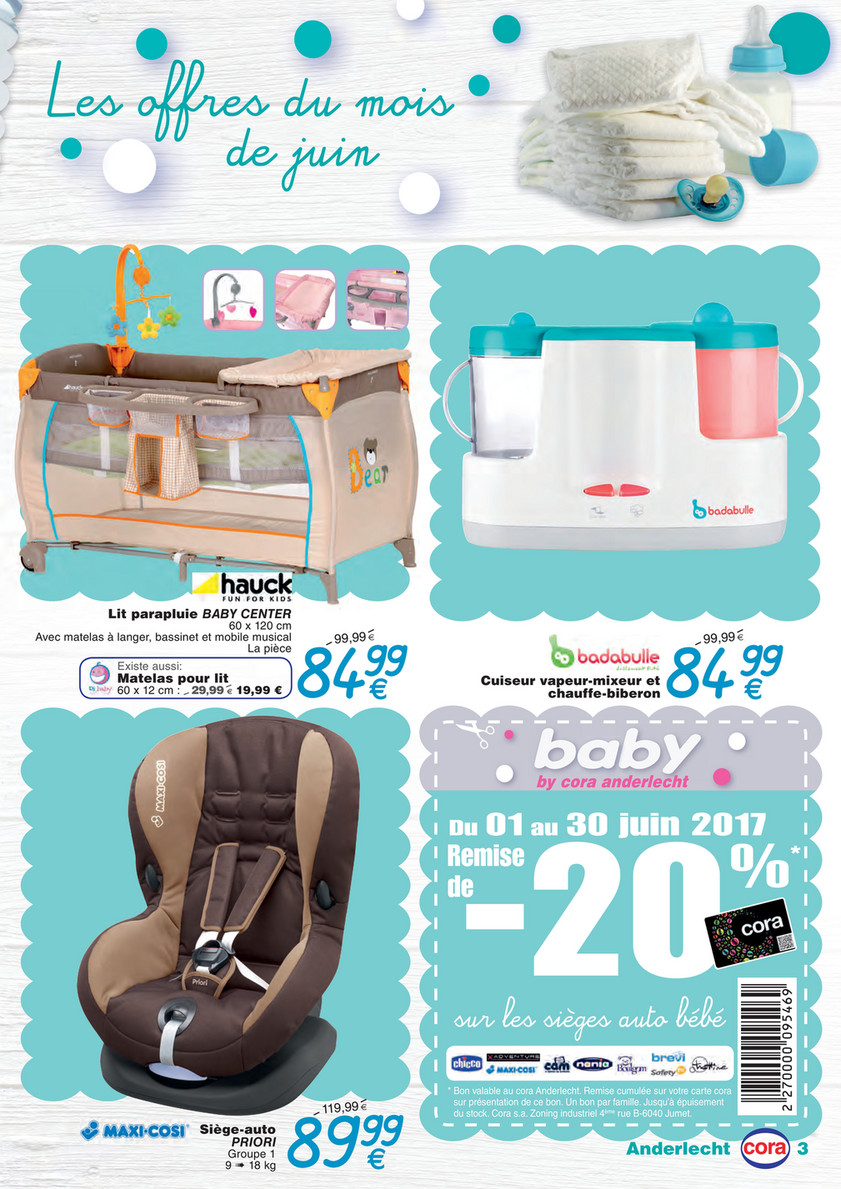 Cora Fr Cora Anderlecht Baby Special Puericulture Juin 17 Page 28 29