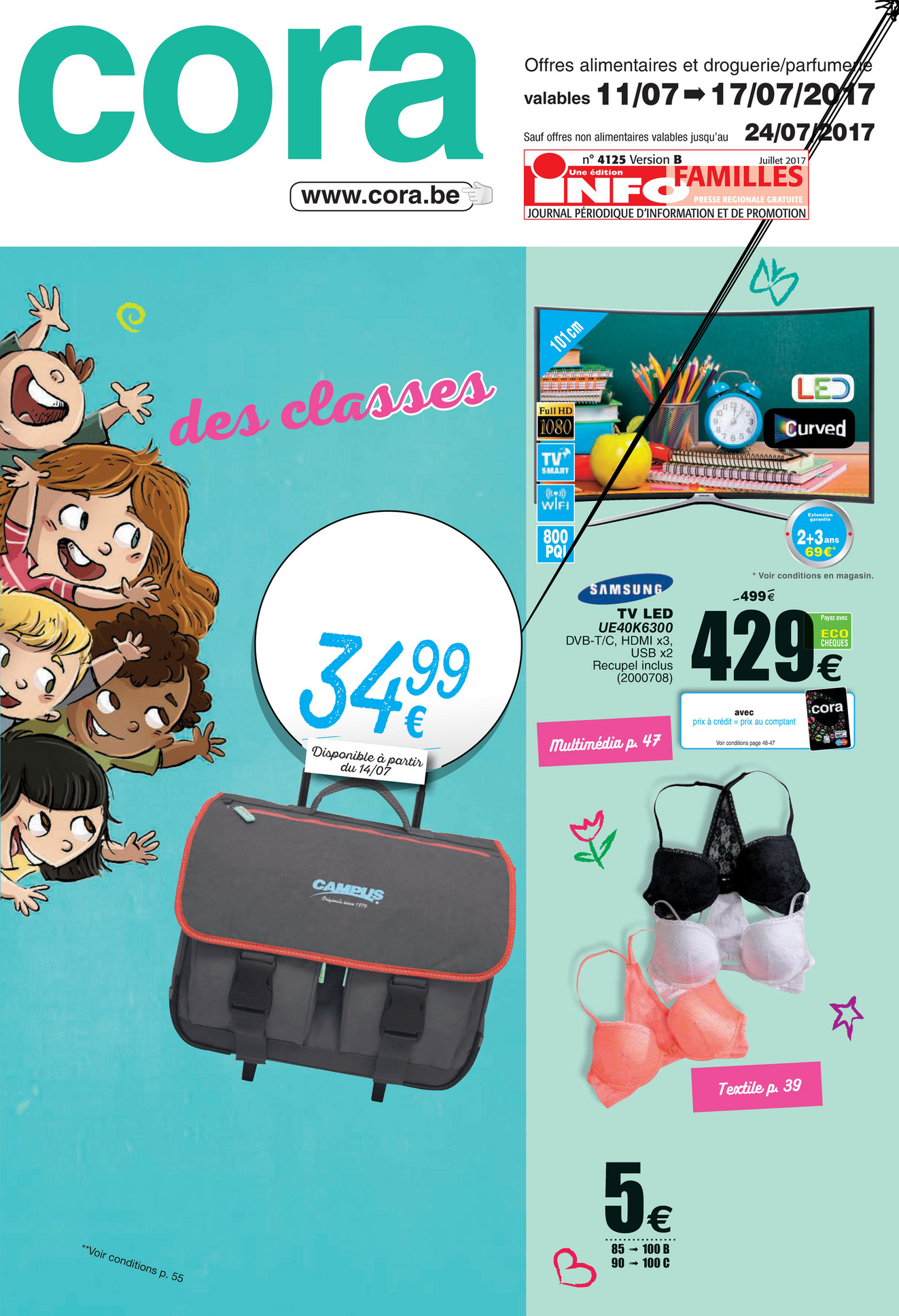 cora FR - La rentrée des classes chez cora avec bons de réductions - Page 1