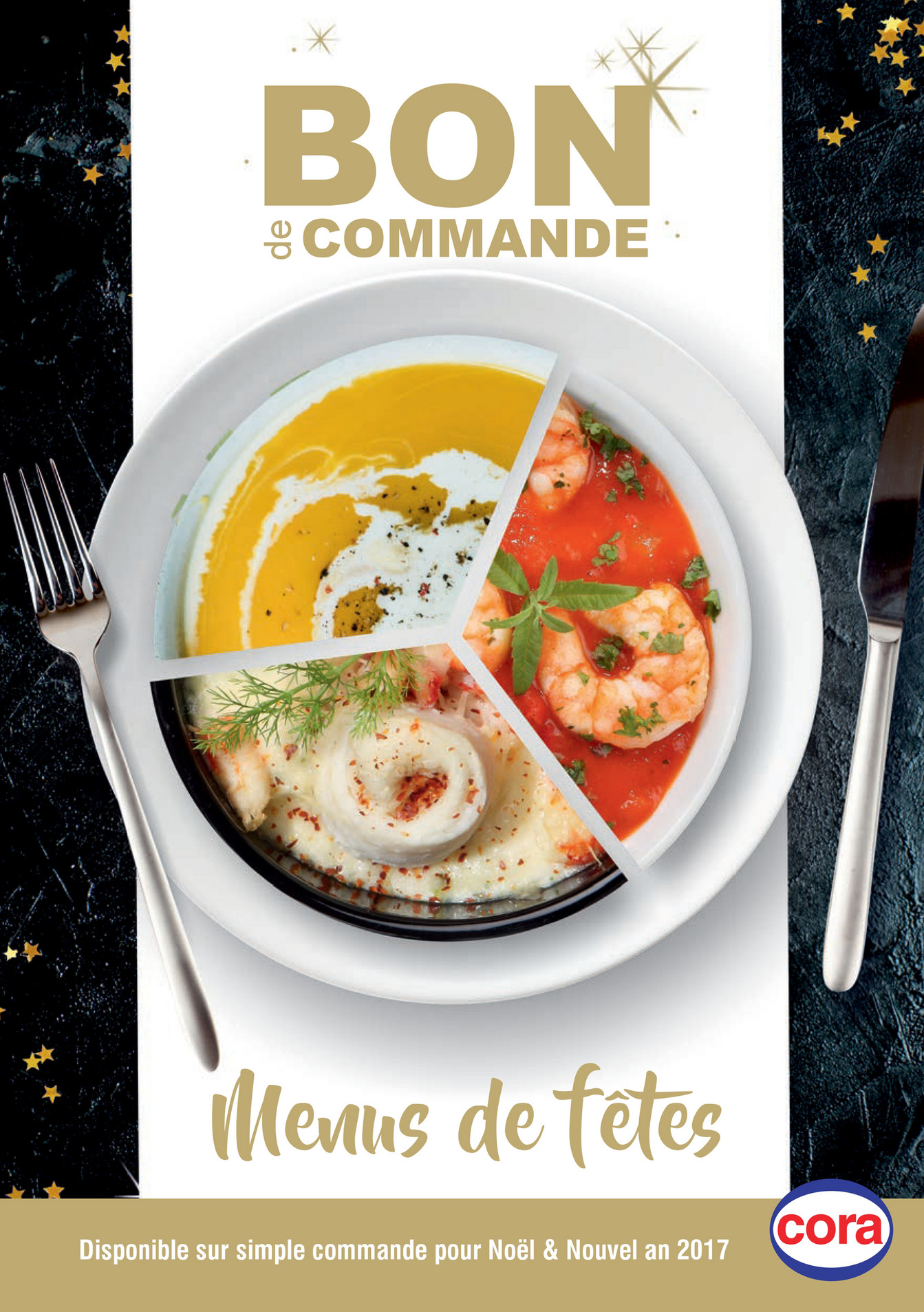 cora FR - Votre bon de commande Menus Traiteur chez cora Châtelineau - Page 1