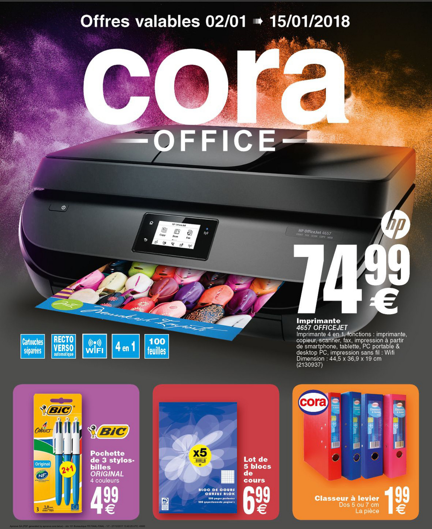 cora FR - Les offres bureautiques chez cora - Page 1