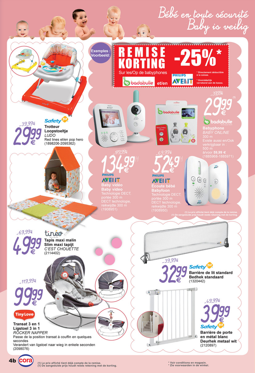 Cora Fr Special Puericulture Chez Cora Anderlecht Et Woluwe 16 01 Page 4 5