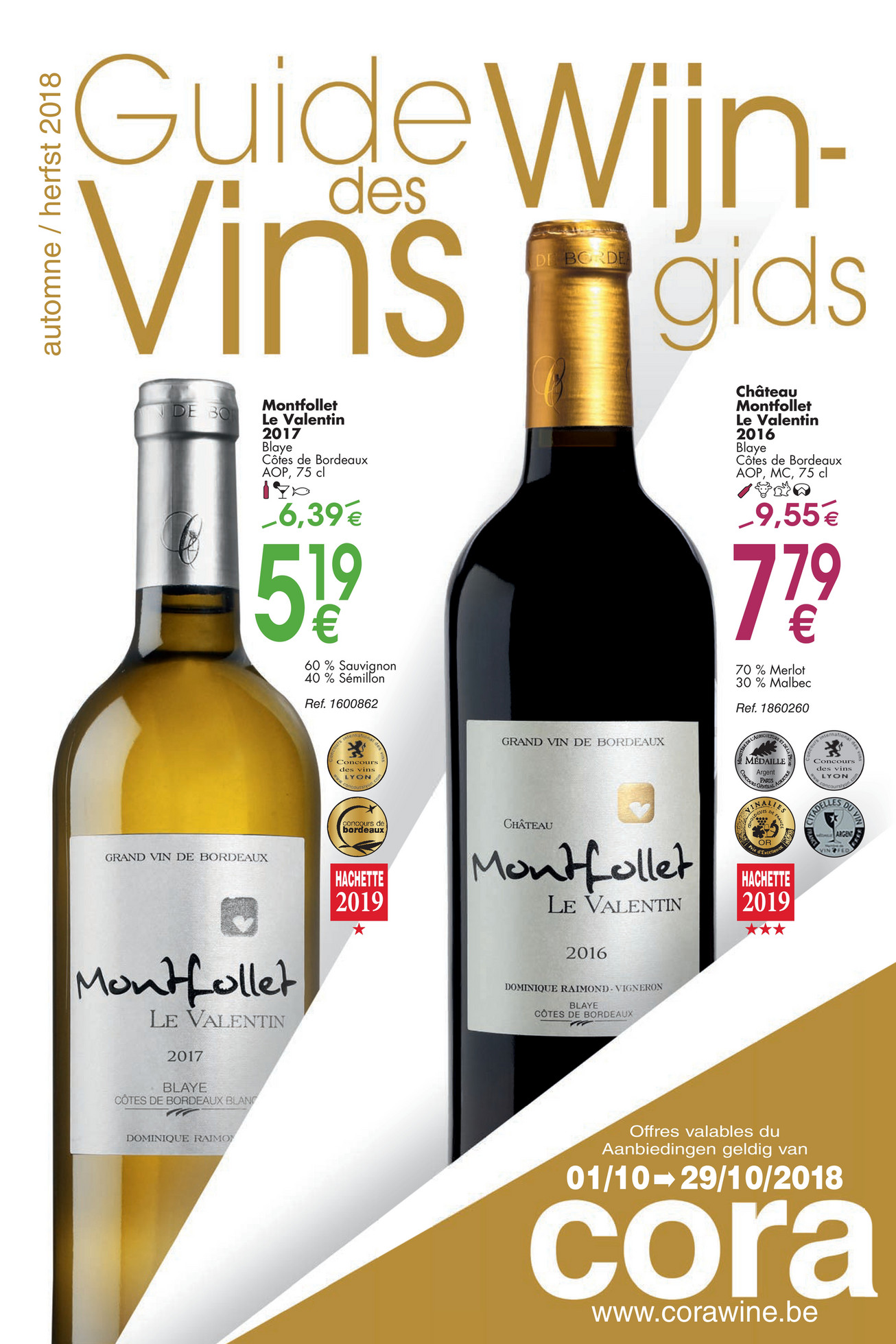 cora FR Guide des vins chez cora / Wijngids bij cora Page 1