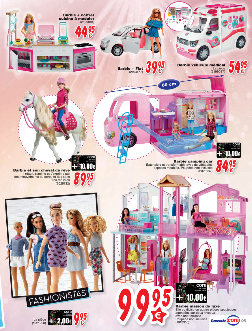 barbie coffret cuisine a modeler