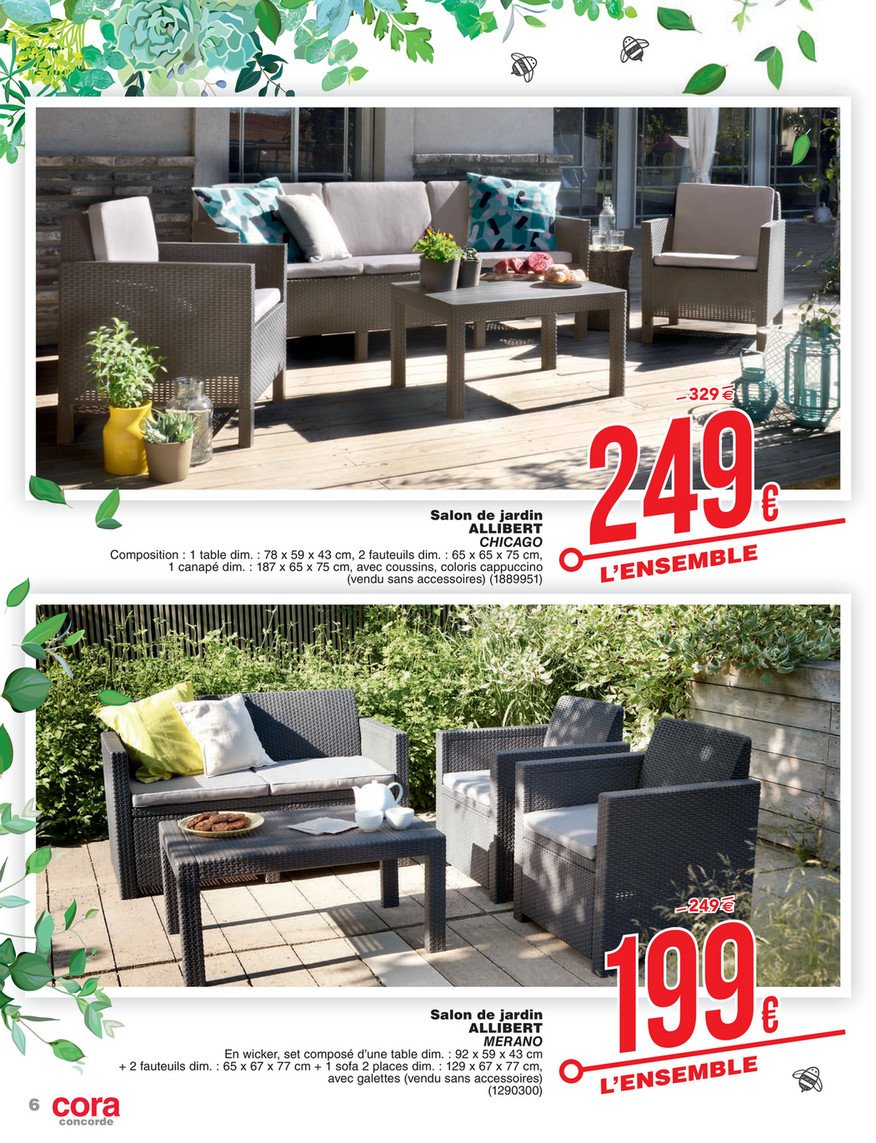 Cora 2603 Mobilier De Jardin A Cora Concorde Page 4 5