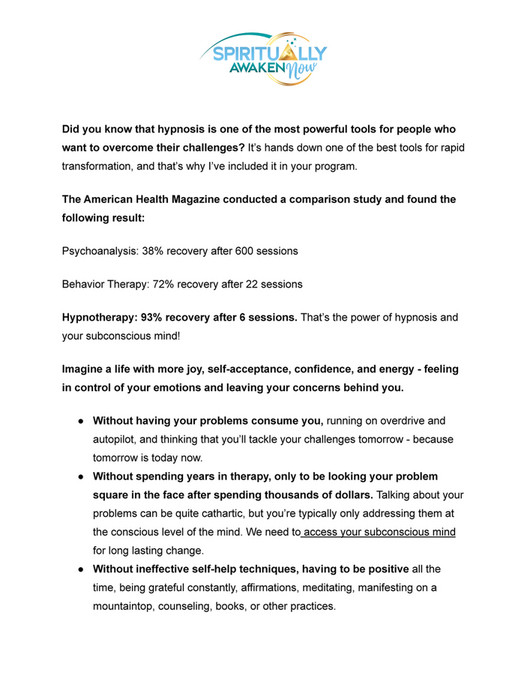 River Of Life Healings - Jumpstart Your Happiness Hypnosis Program ...