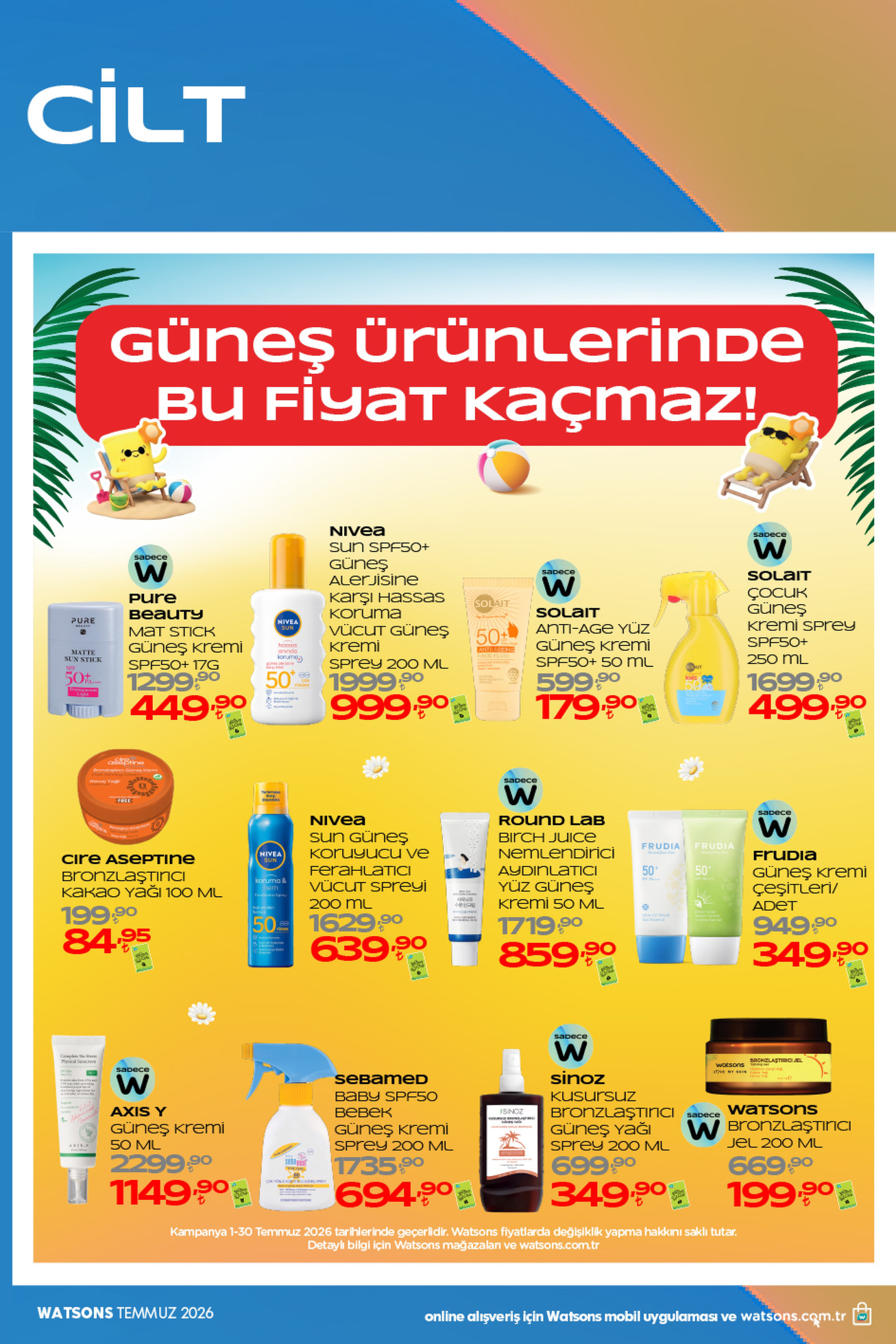 Watsons Temmuz Kataloğu - Sayfa 18