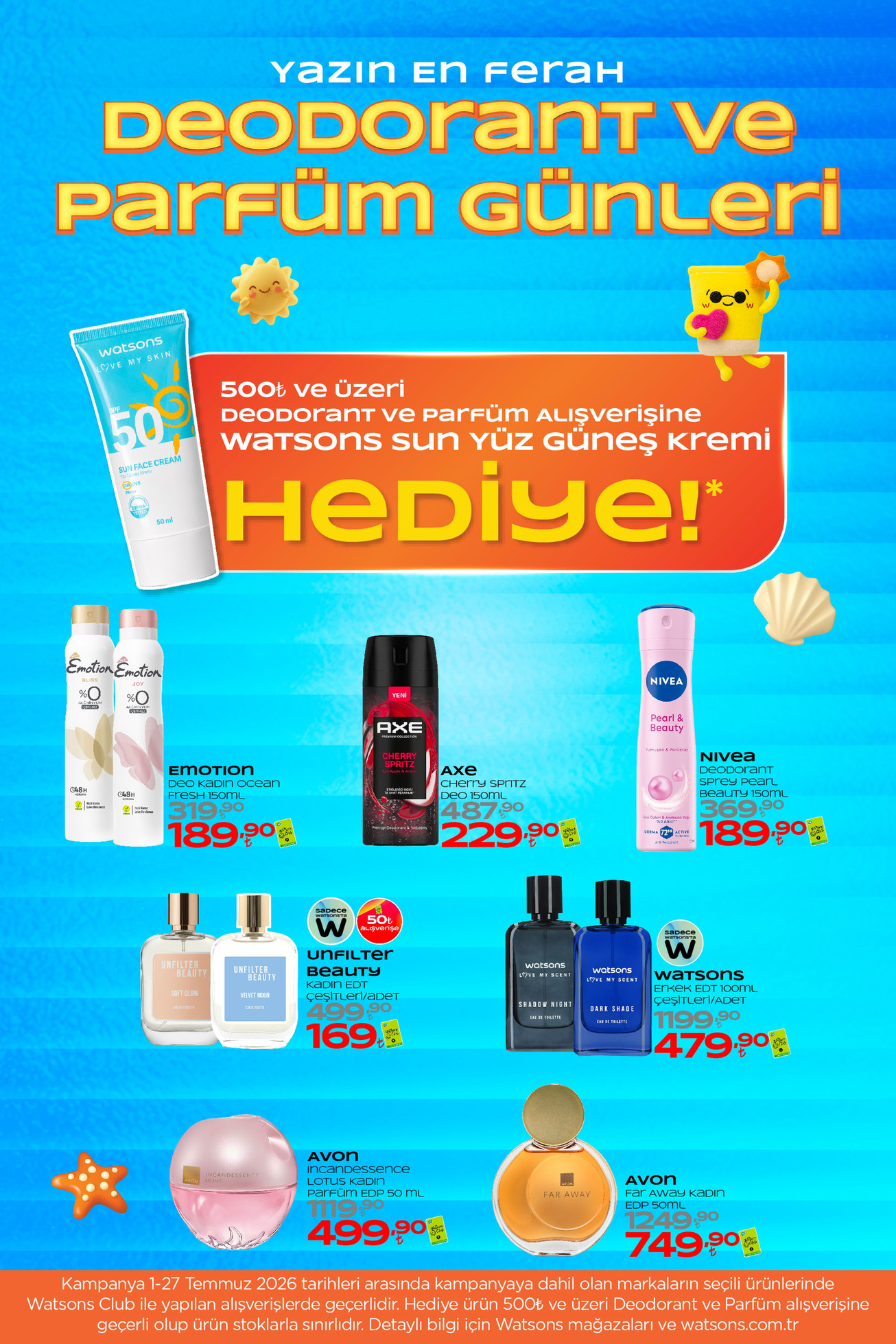Watsons Temmuz Kataloğu - Sayfa 7