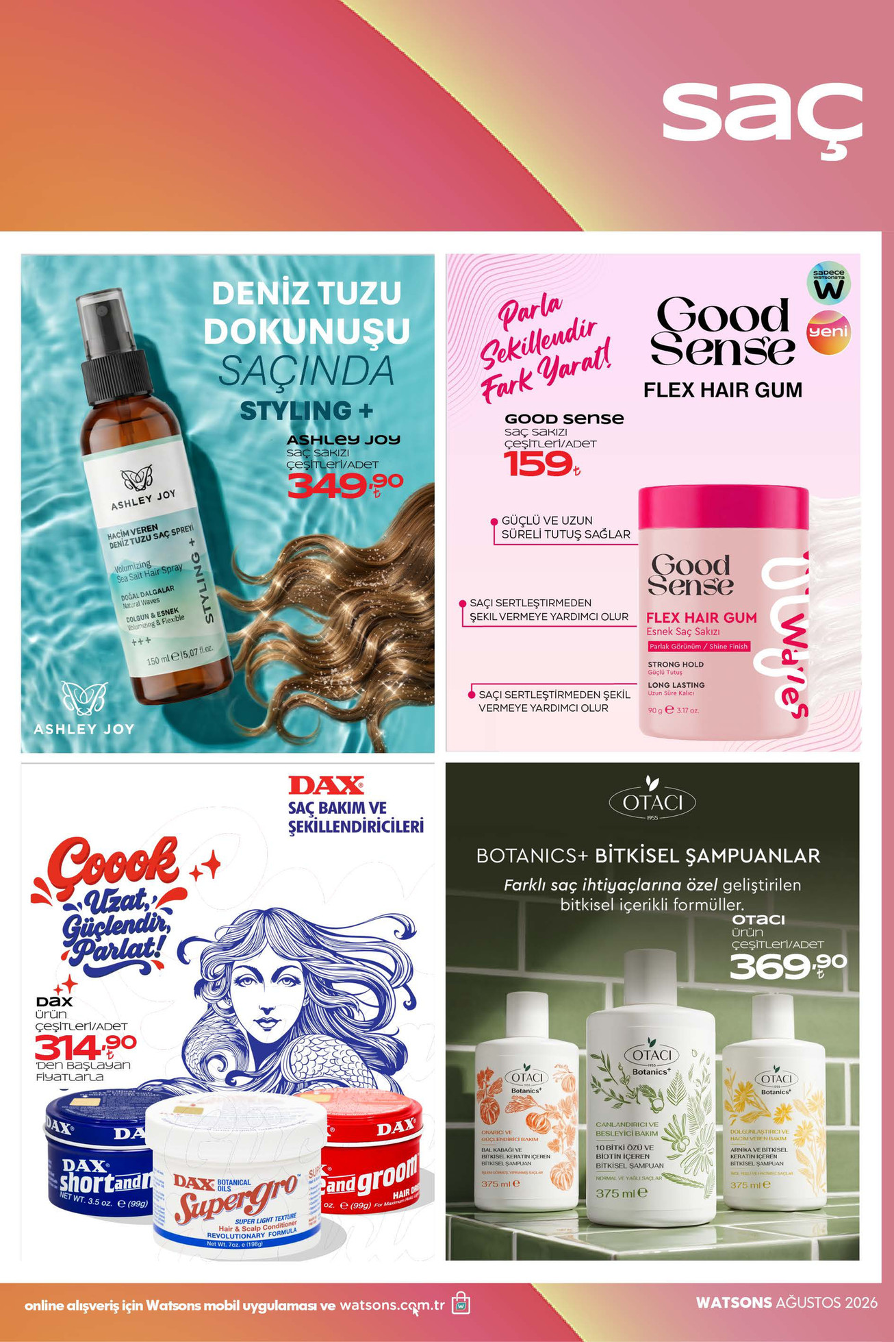 Watsons Ağustos Kataloğu - Sayfa 35
