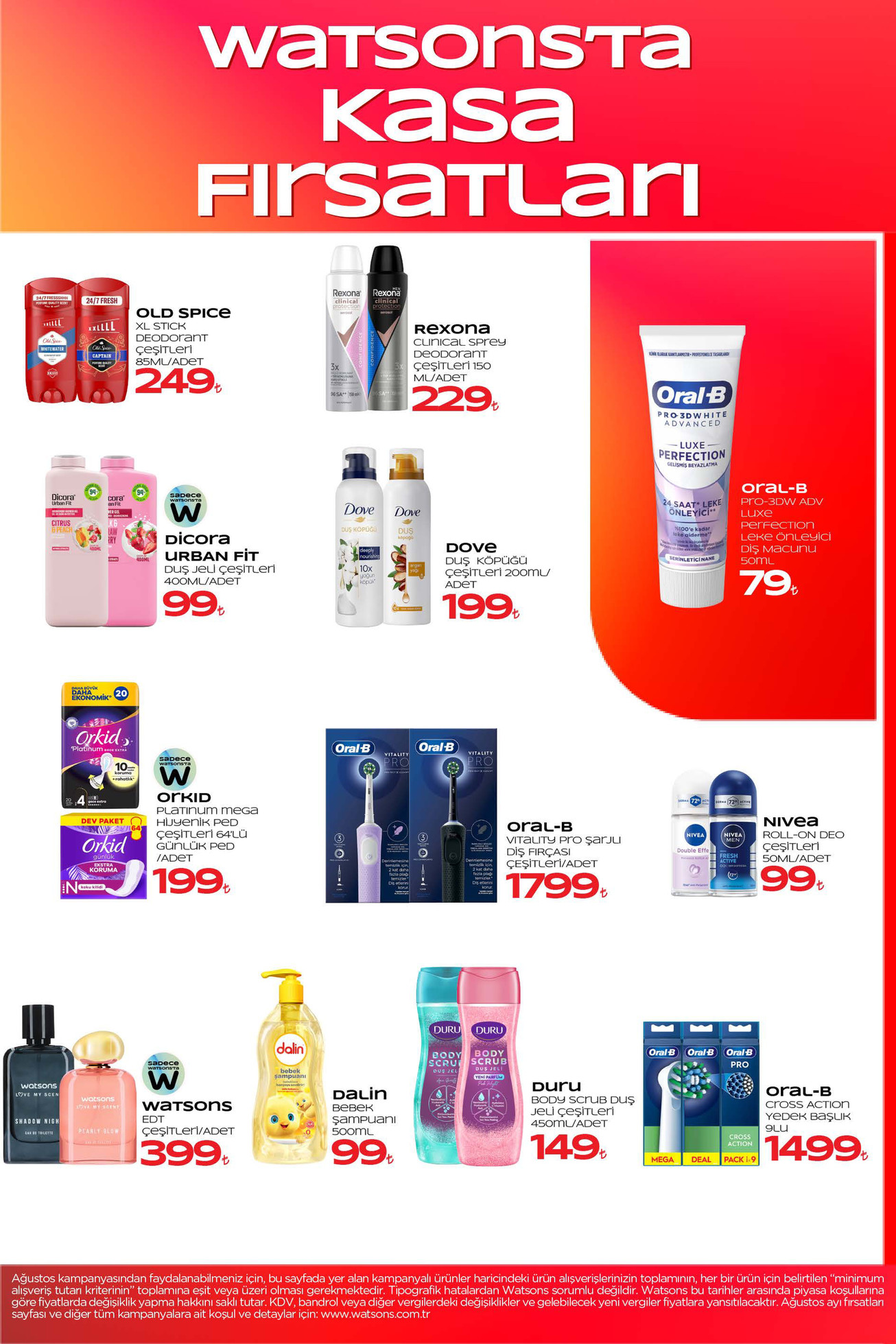 Watsons Ağustos Kataloğu - Sayfa 11
