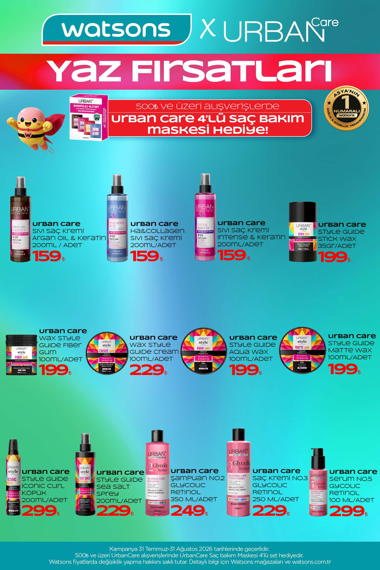 Watsons Ağustos Kataloğu - Sayfa 7