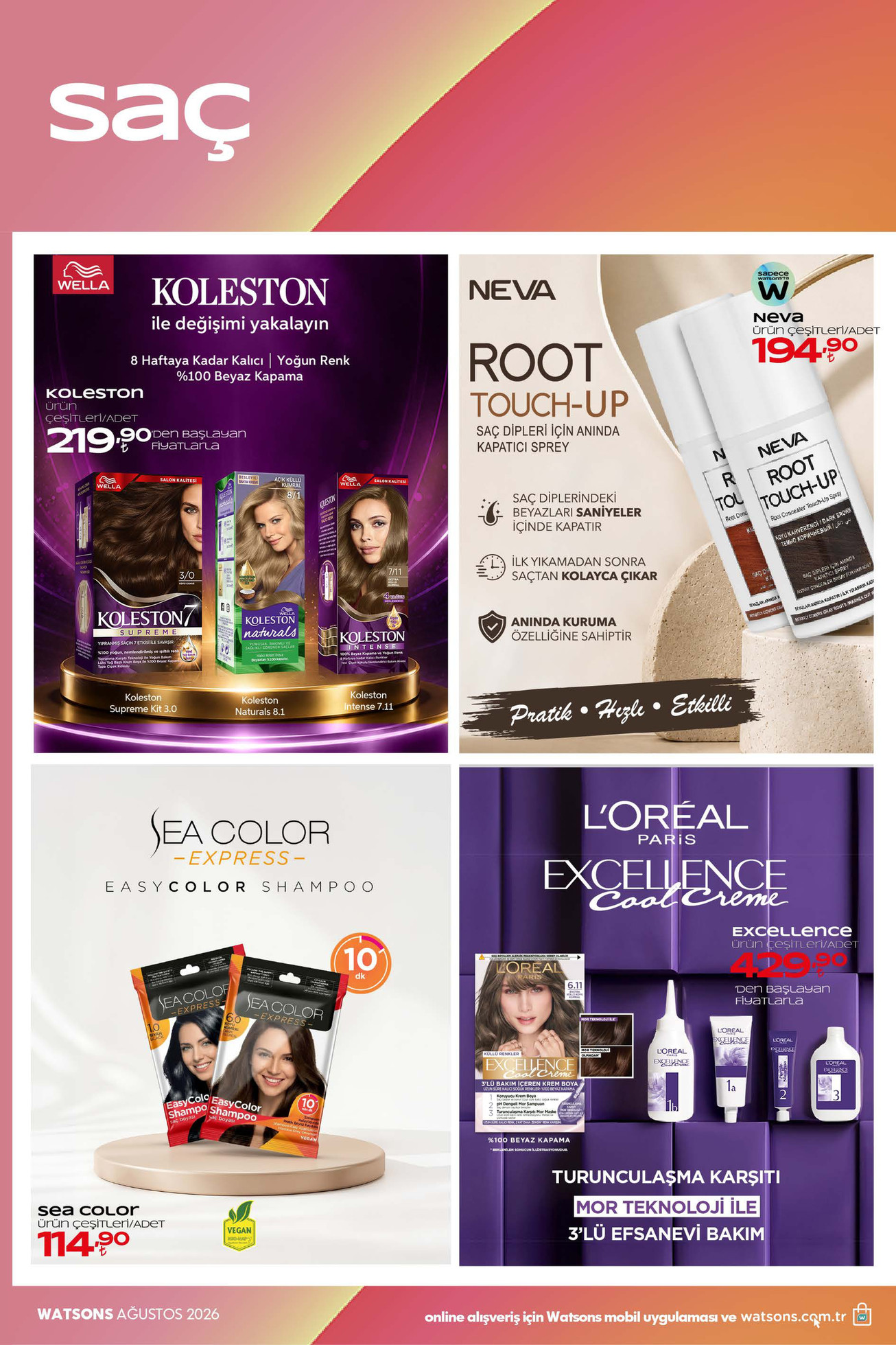 Watsons Ağustos Kataloğu - Sayfa 36
