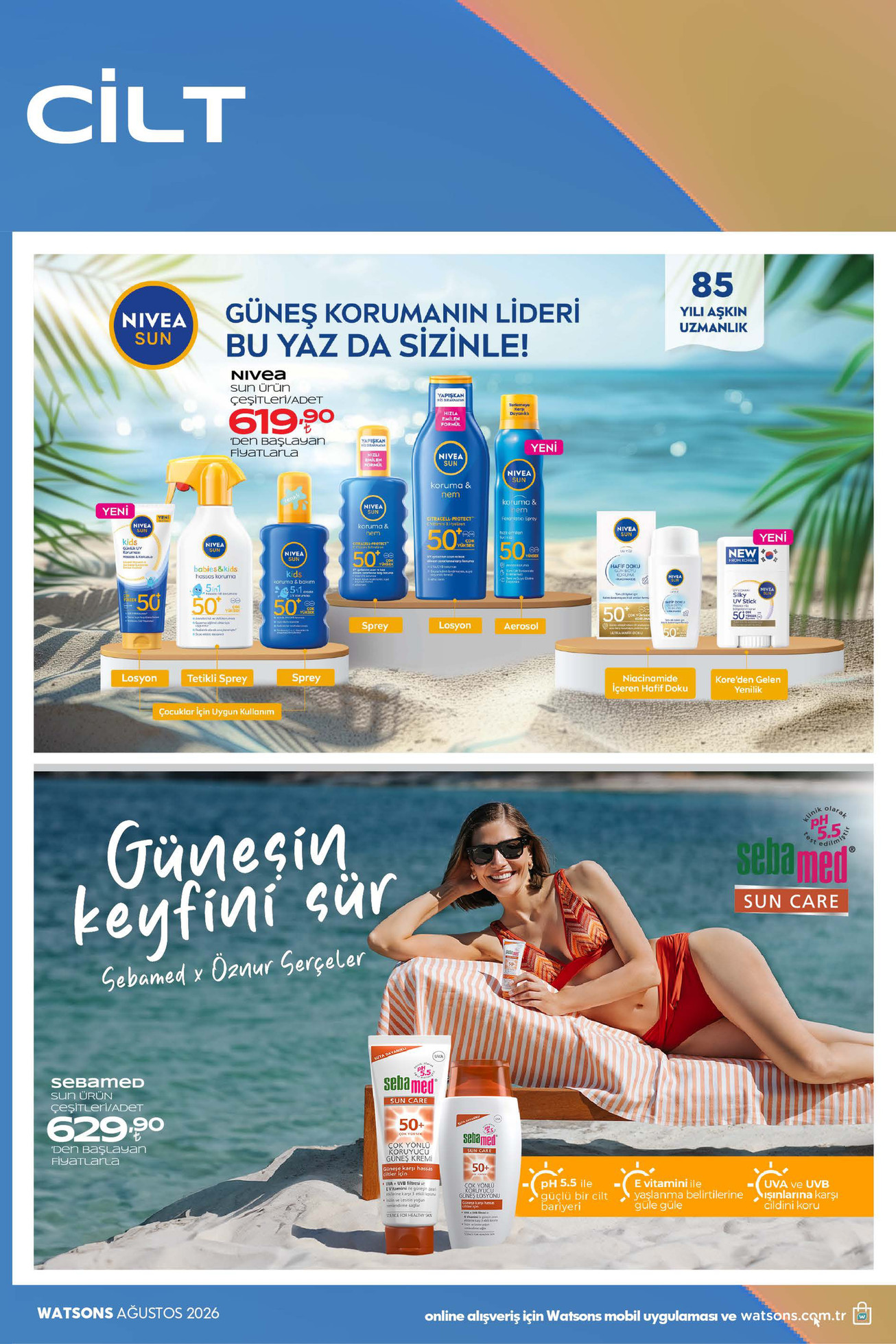 Watsons Ağustos Kataloğu - Sayfa 32