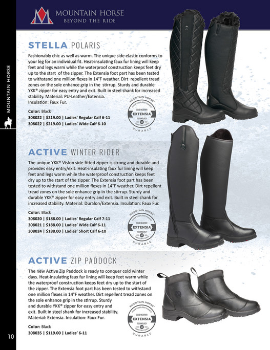 mountain horse stella polaris boots