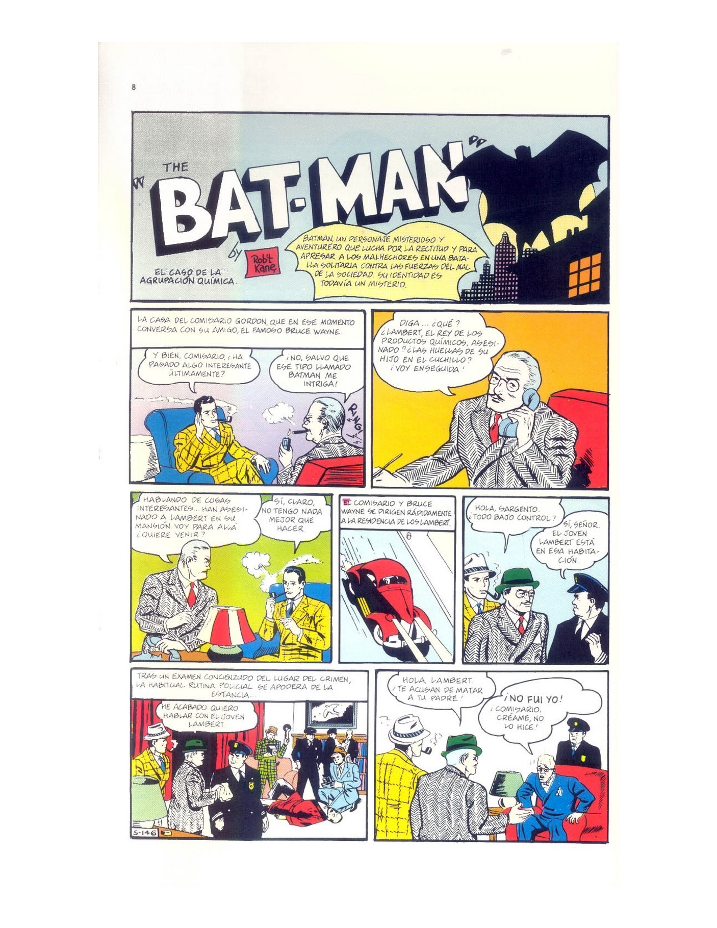 My publications - Los Archivos de Batman Vol 1 - Page 8 - Created with  