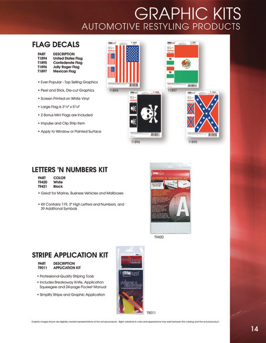 Sharpline Converting Inc. Trimbrite v56 Automotive Product Catalog