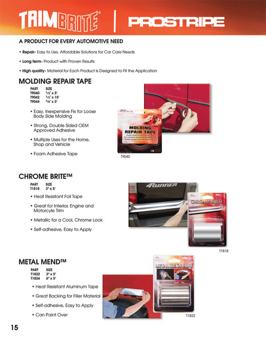 Sharpline Converting Inc. Trimbrite v56 Automotive Product Catalog