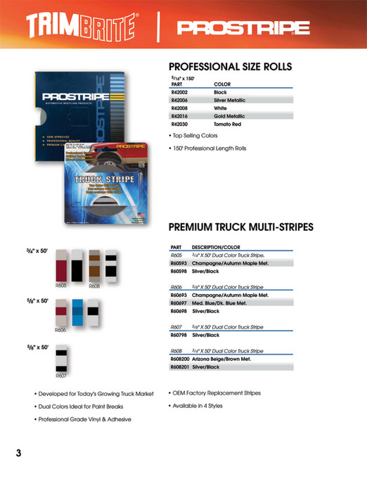 Sharpline Converting Inc. Trimbrite v56 Automotive Product Catalog
