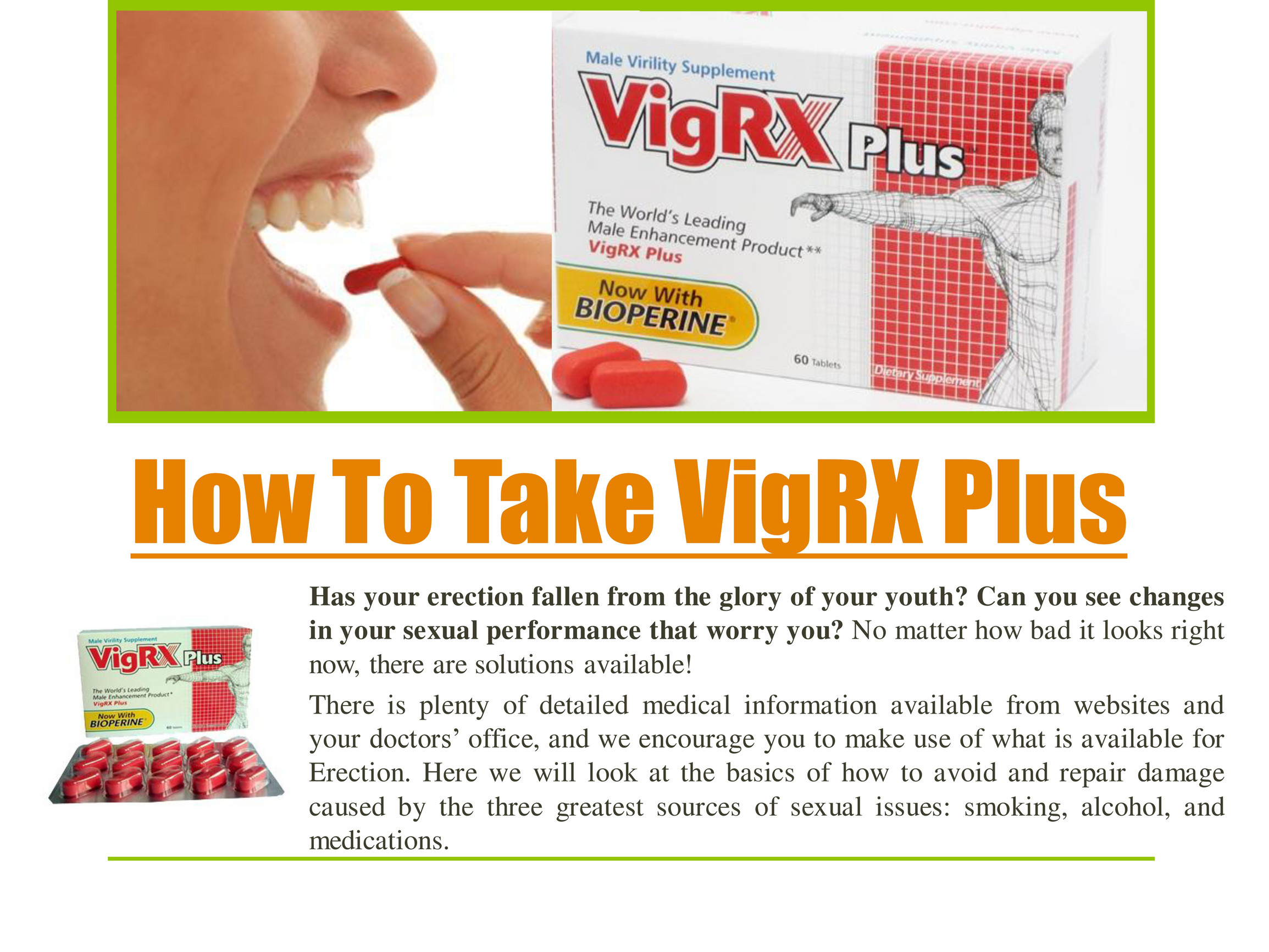 vigrx plus pills - taking vigrx - Page 1 - Created with Publitas.com