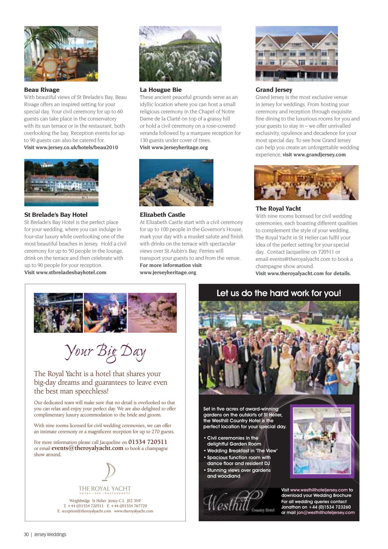 My Publications Jersey Weddings Magazine Page 30 31 Created