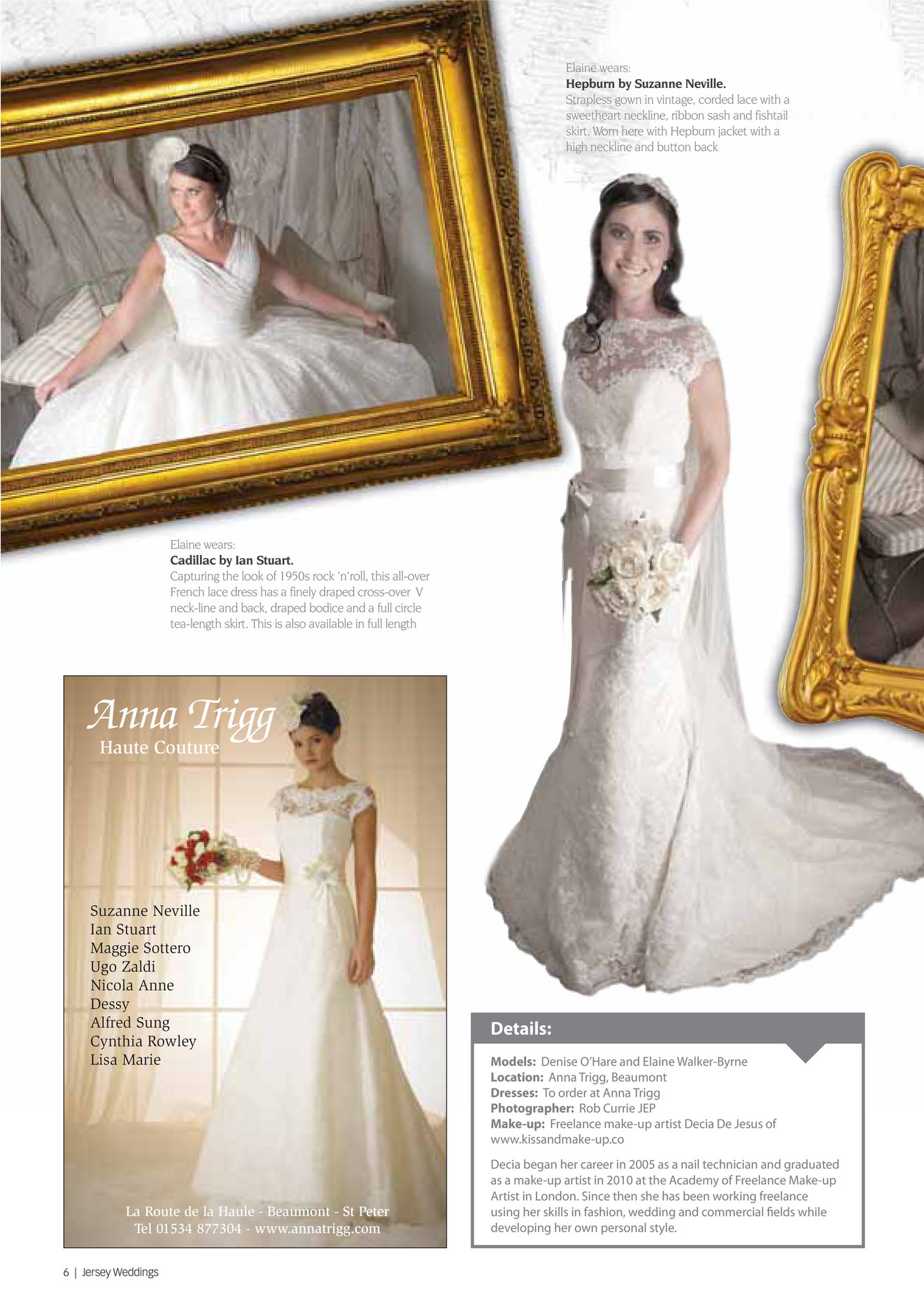 My publications - Jersey Weddings Magazine - Page 6-7 - Created with  Publitas.com